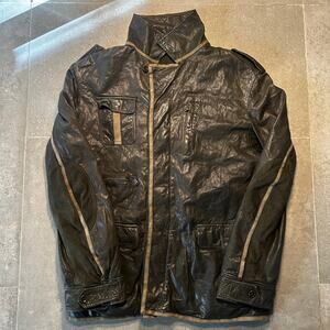 Item 343: Japanese Leather and Suede Jacket